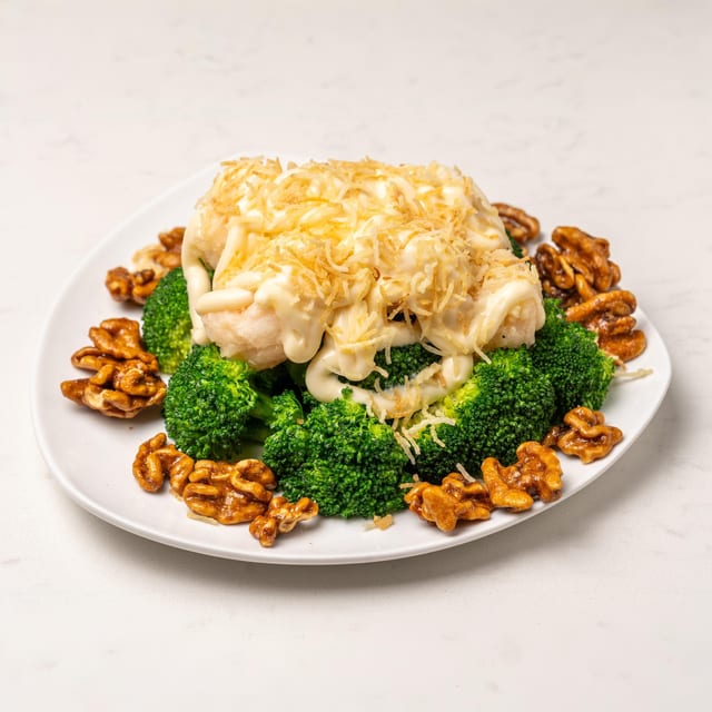 Jumbo Shrimp with Walnut.